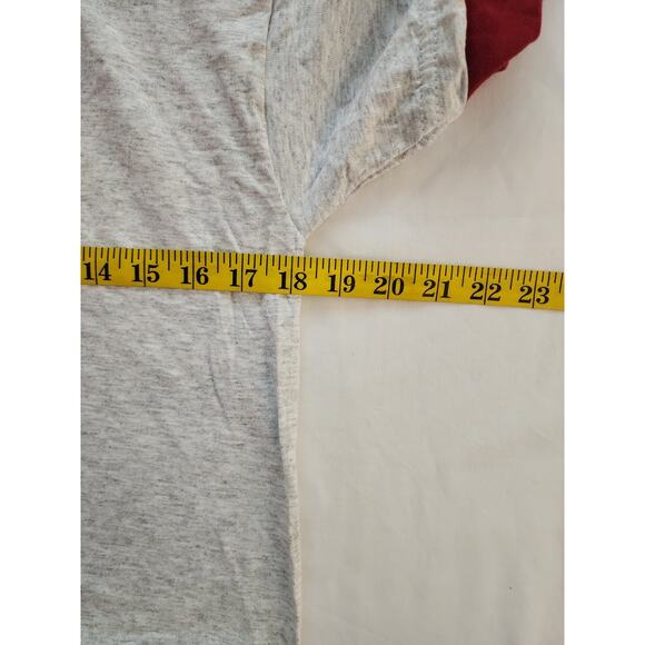 1996 Vintage H.L. Miller Youth L Double Sleveed Gray Blank VTG - Picture 6 of 7